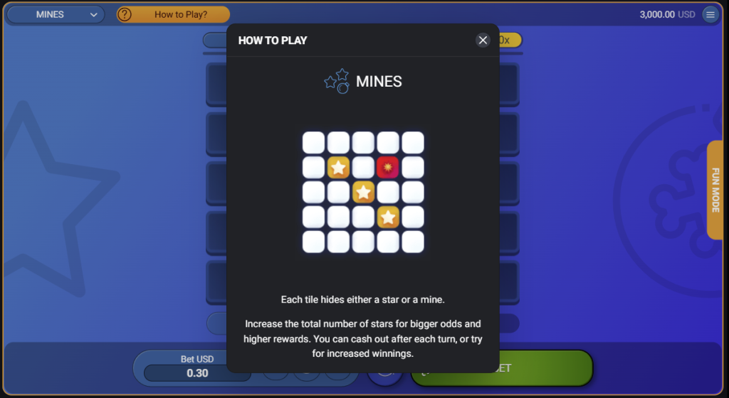 The Mines Game Review