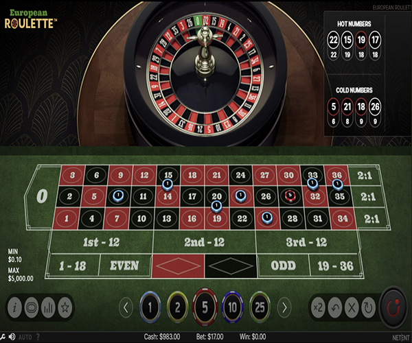 European Roulette Game Review