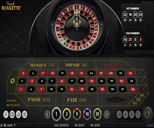 French Roulette Game Review