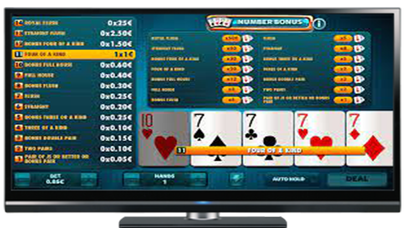 Number Bonus Poker