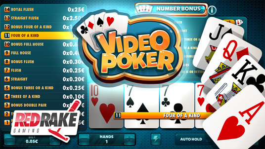 Number Bonus Poker Game Theme & How To Play