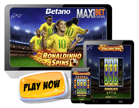 Play Ronaldinho Spins at MaxiBet Casino