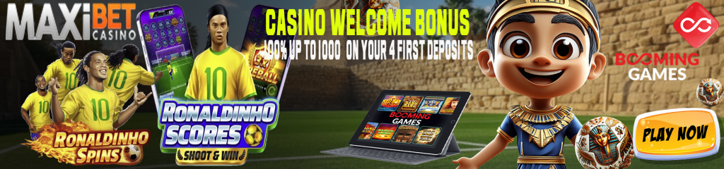 Play the best Booming Games Slots at MaxiBet Casino