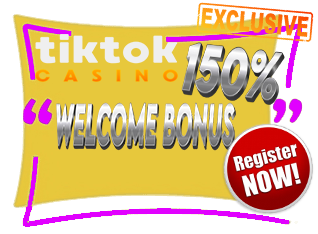 tiktok Casino exclusive welcome bonus