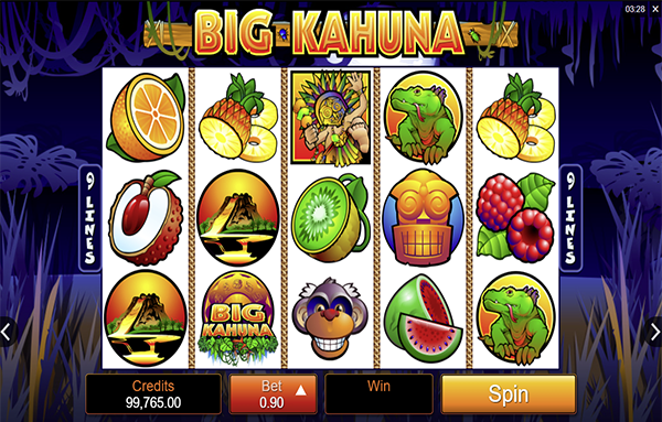 Big Kahuna Game Theme & How To Play