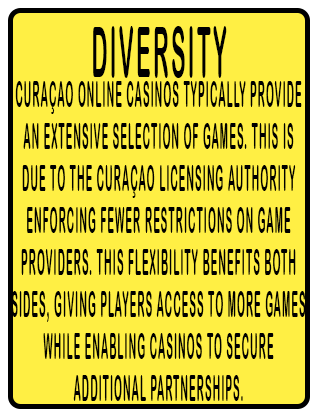 Trustworthy Curaçao Casinos - Diversity