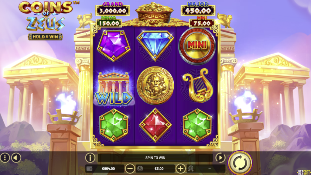 Coins Of Zeus Game Theme & How To Play