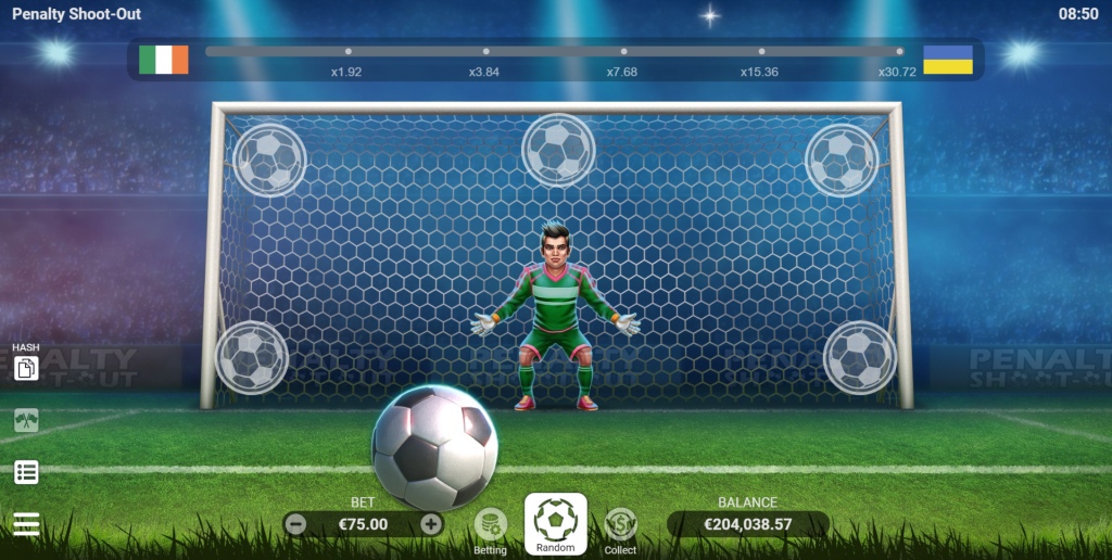 RTP and Winning Potential Penalty Shoot-out