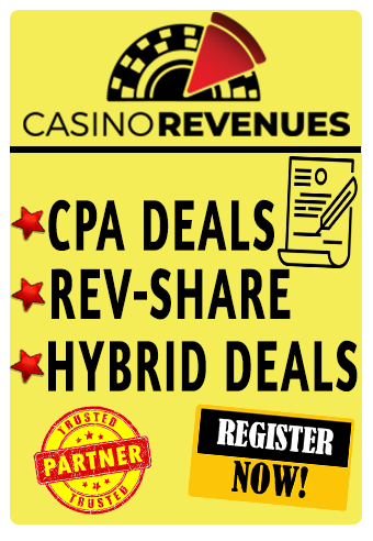 Casino revenues affiliate program