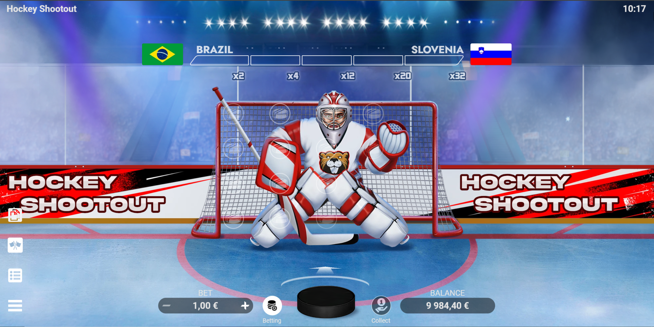 Hockey Shootout Winning Potential and RTP